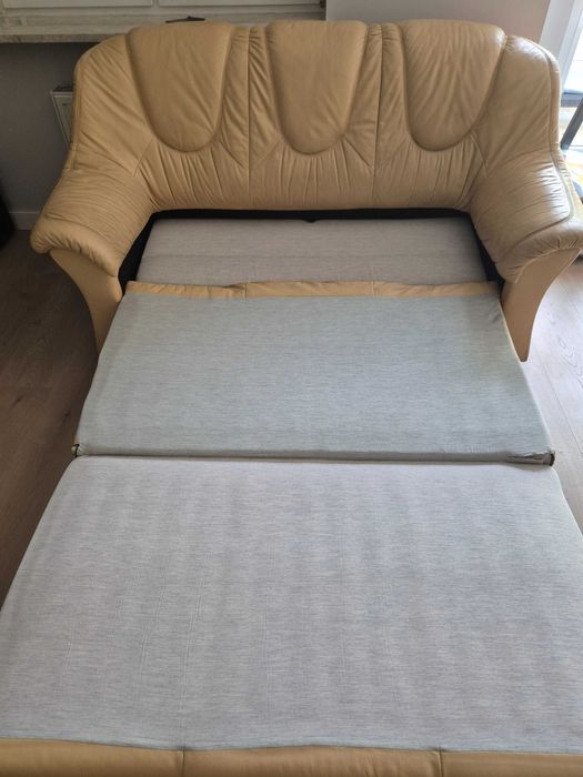 Zestaw wypoczynkowy do salonu (fotel, sofa 2, sofa 3 z funkcją spania)