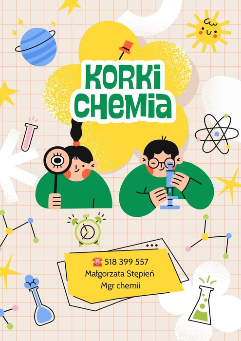 Mgr chemii - korepetycje z dojazdem do domu