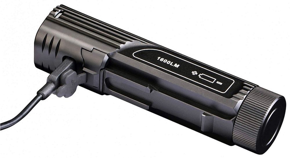 FENIX BC26R Lampka Rowerowa Przednia LED/USB 1600 Lum + Tylna BC05R