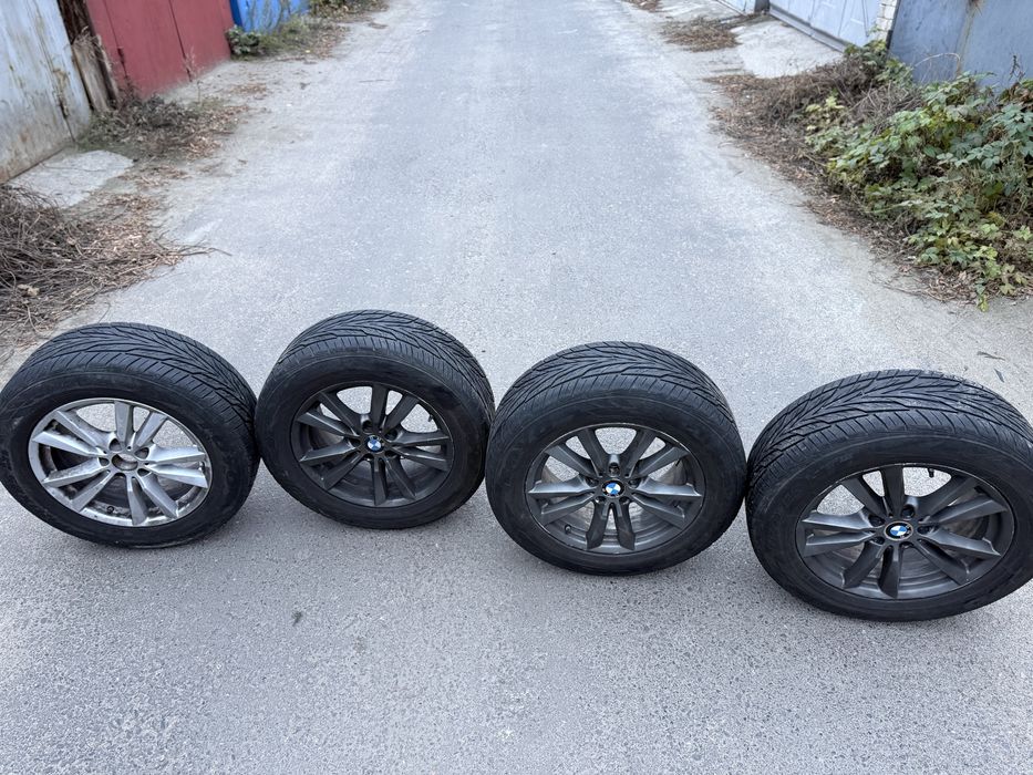 Комплект диски BMW 18 радіус + літня резина дуже хороший стан