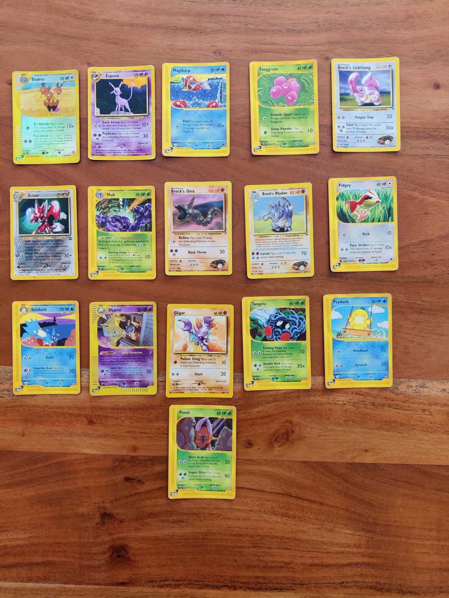 Cartas Pokémon - Raras, Holo, etc