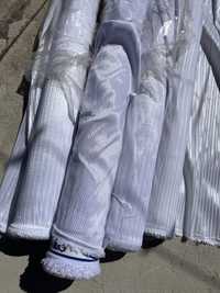 Ткань / опт / костюмка белая - от 5 м.