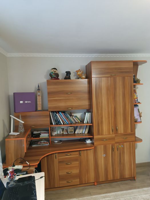 Шафа для одягу, ноутбука та книжок