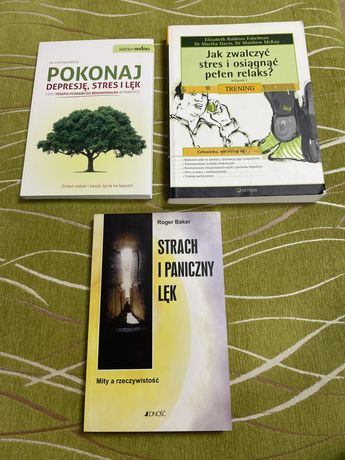 Pokonaj lęk, stres, depresje- 3 książki