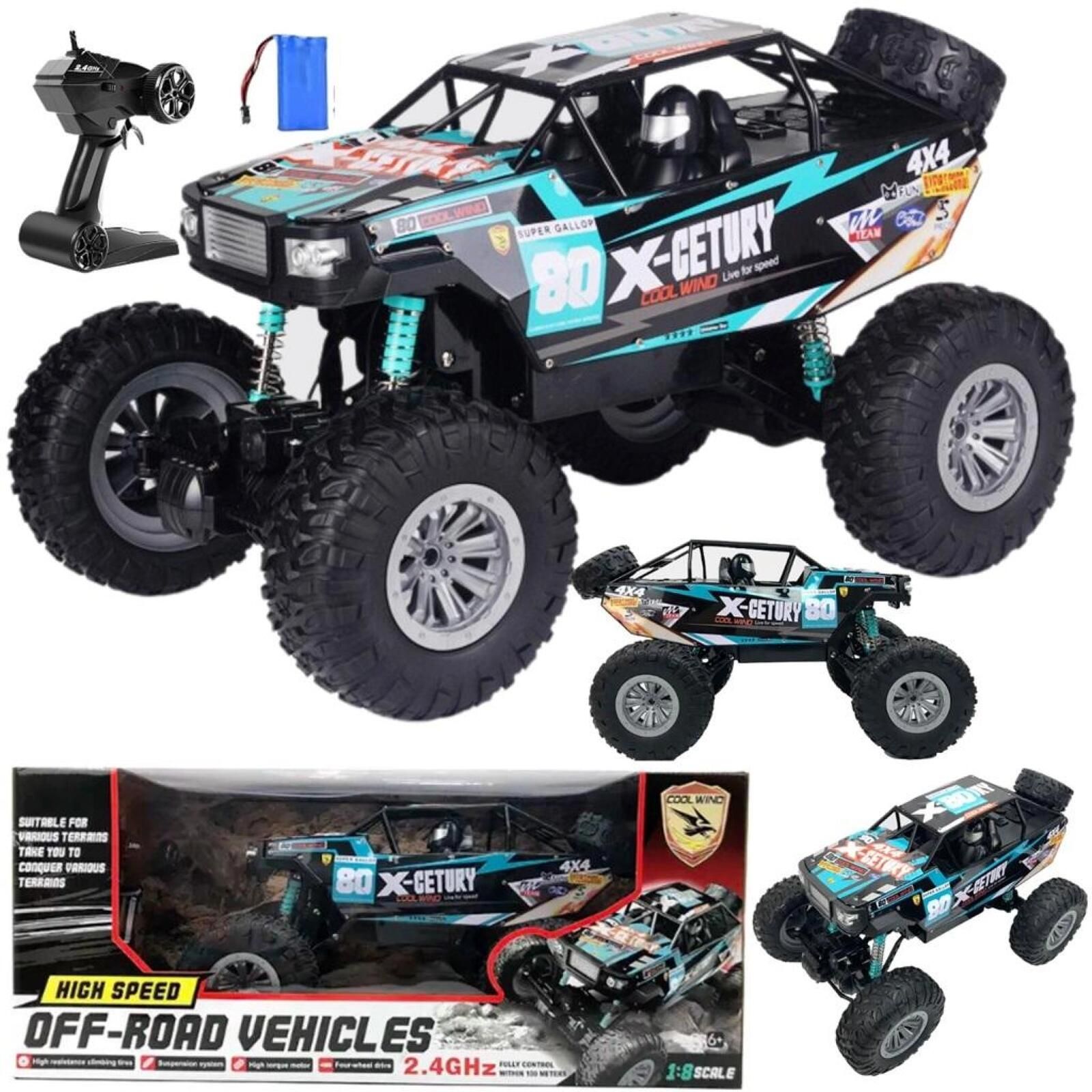 Auto Jeep terenowe R/c pudełko,665x320 mm