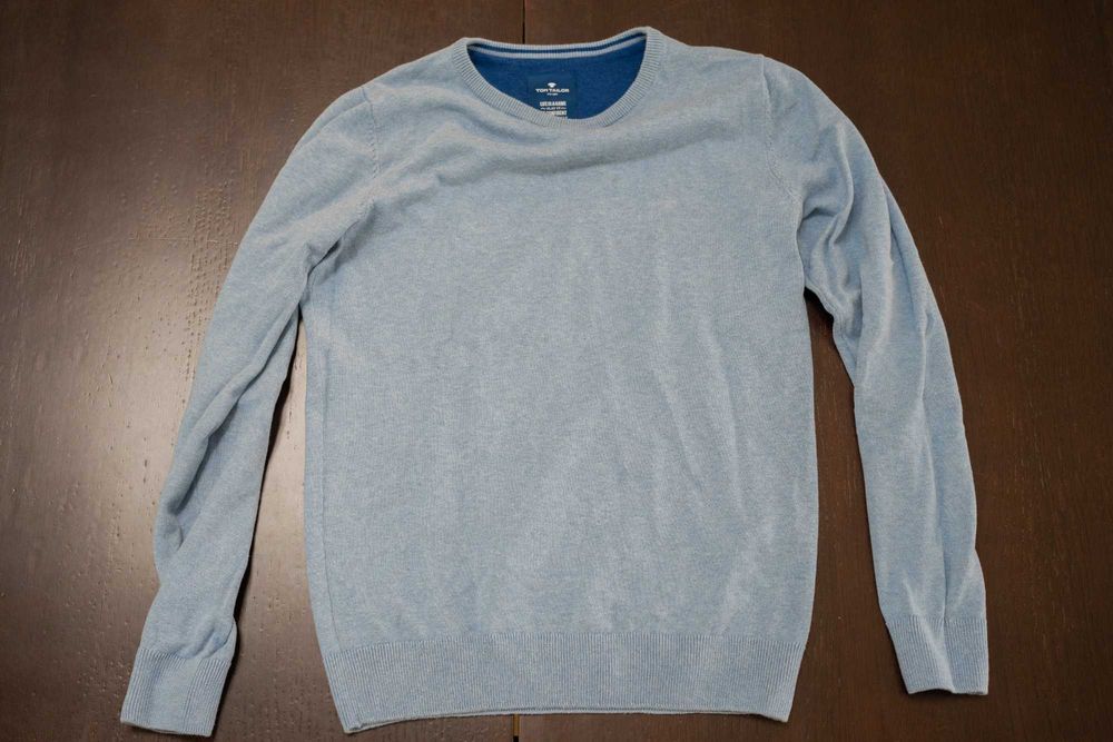 Błękitny sweter Tom Tailor