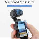 Защитное стекло для экрана и обьектива камеры DJI Osmo Poccet 3