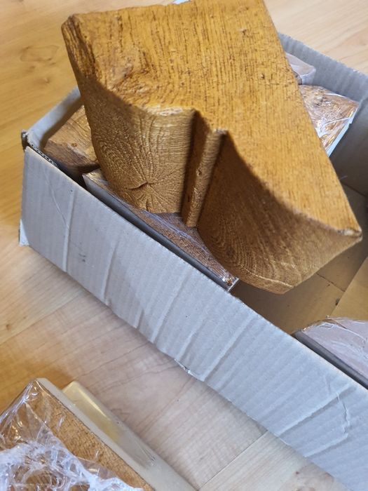 Konsoleta podpórka belki dekoracyjnej Imitacja 12x12 cm