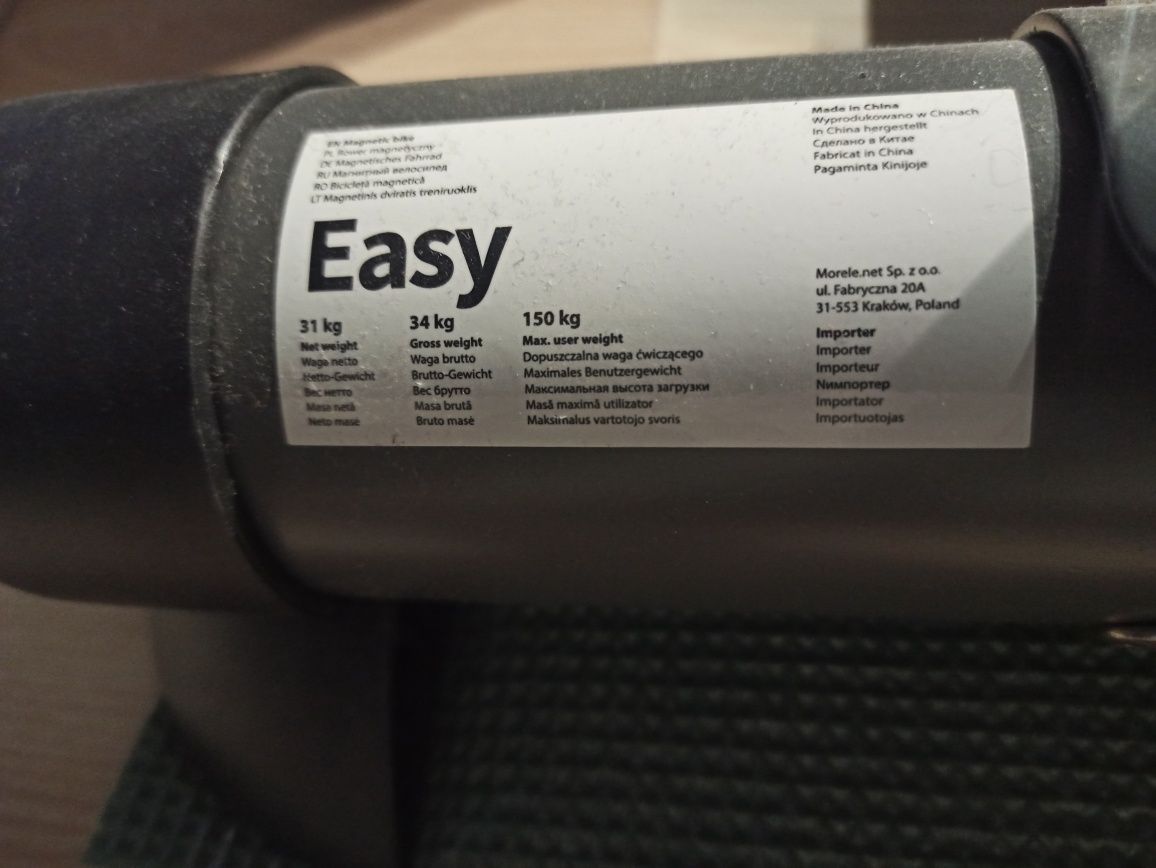 Rower magnetyczny poziomy Easy Zipro