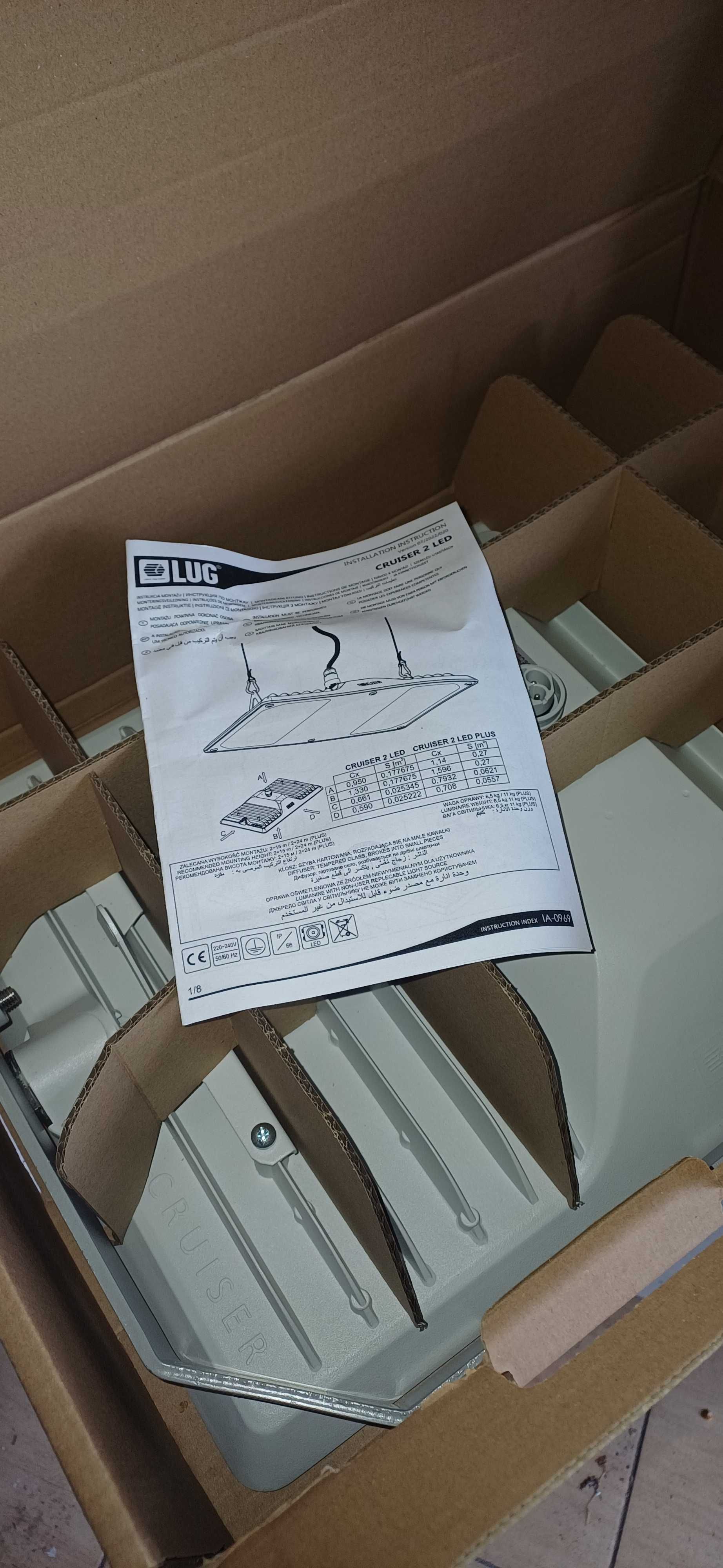 Lampa led LUG 143 W