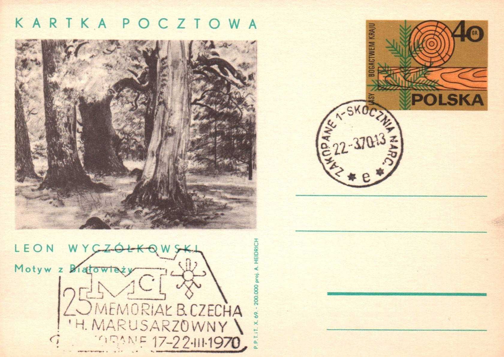 karty pocztowe Polskie