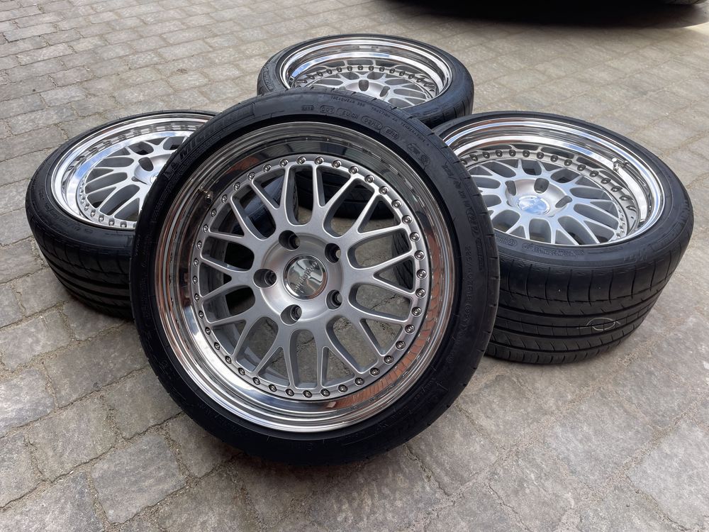 Koła Felgi Porsche 911 cargraphic rs 18 cali 5x130 bbs 3 tlg turbo 4s