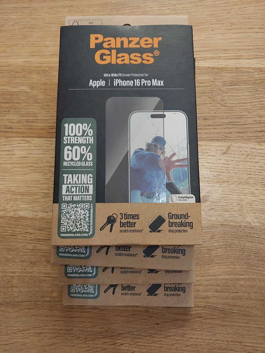 Szkło ochronne Orginalne na IPhona 16 Pro max
