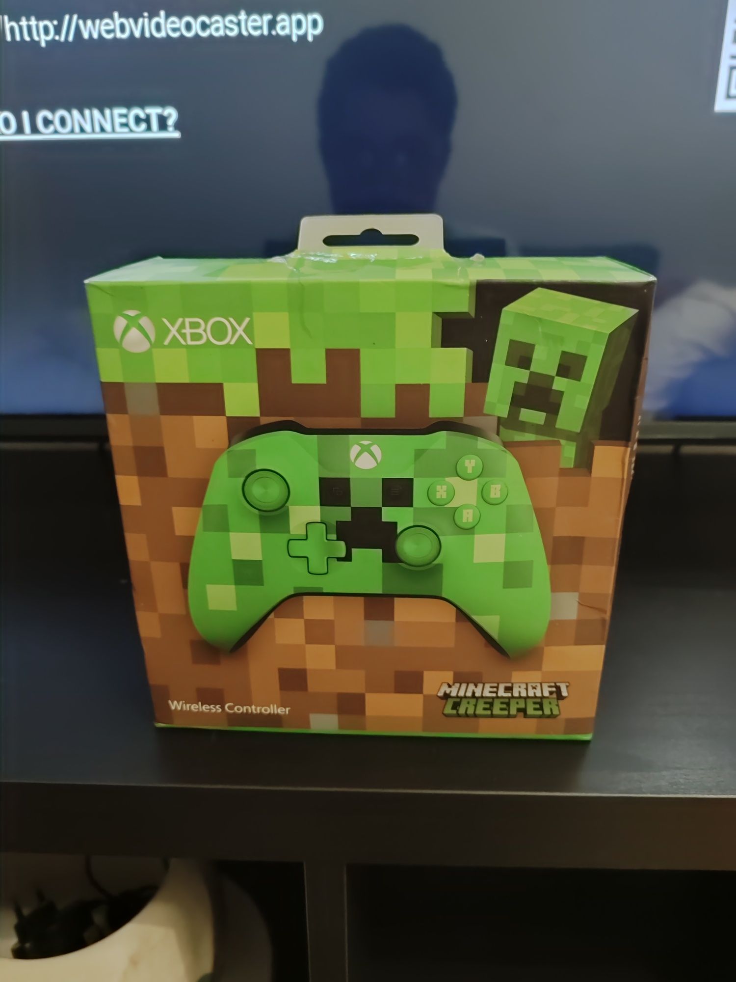 Comando Xbox Edição especial Minecraft Creeper