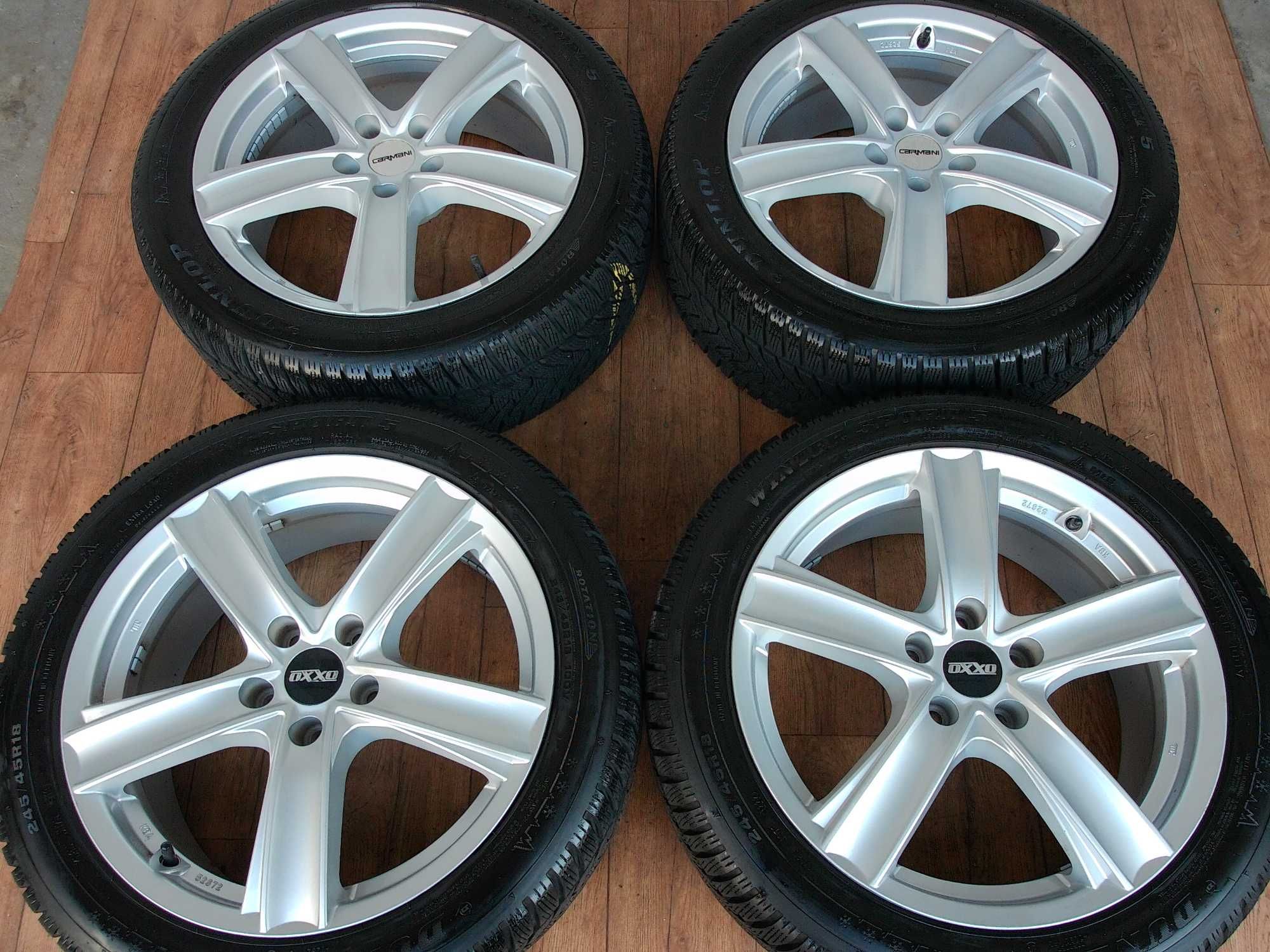 Koła Opel Insignia Zafira Chevrolet 18 5x115 ET40 Dunlop 245/45/18