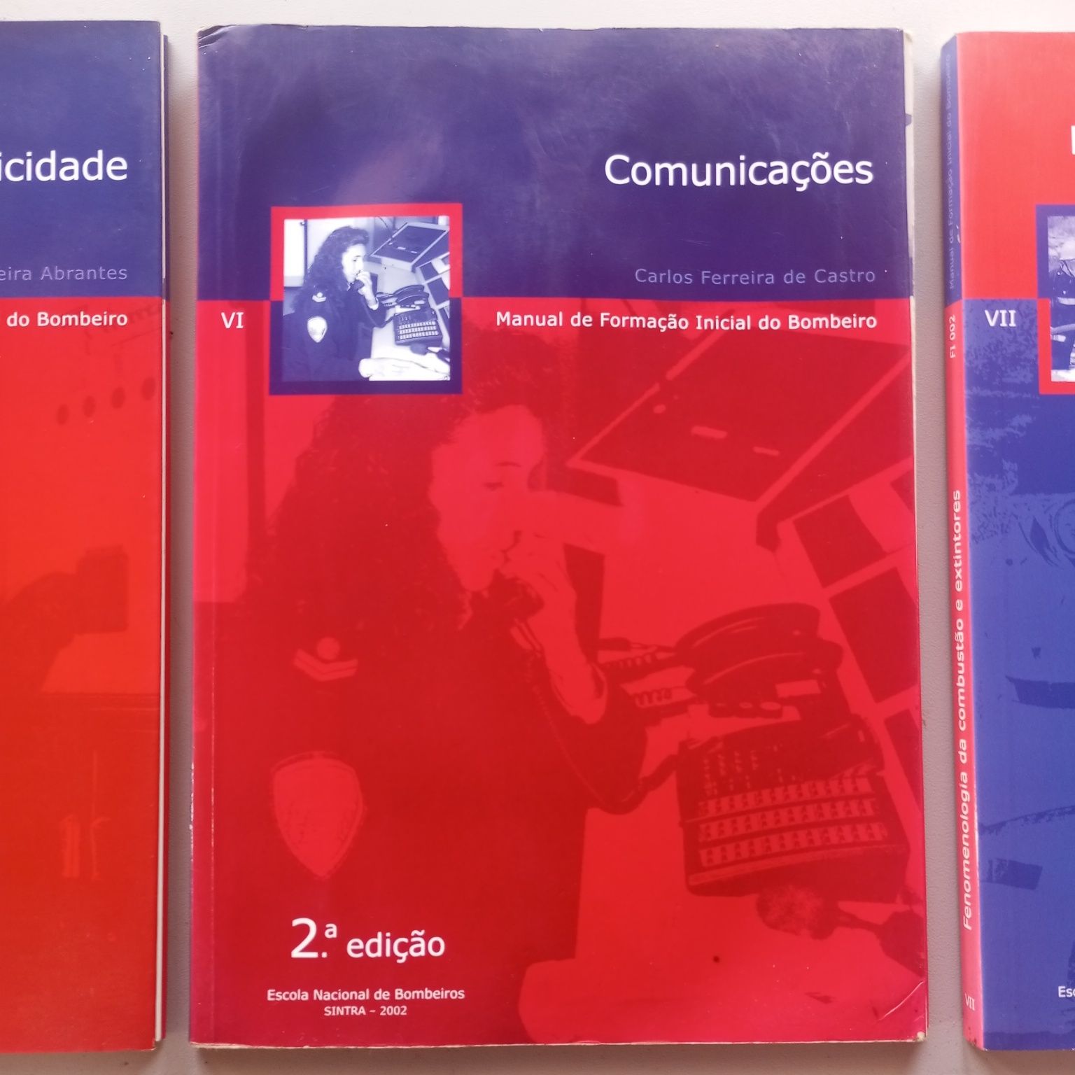 Vendo livros da escola nacional de bombeiros
