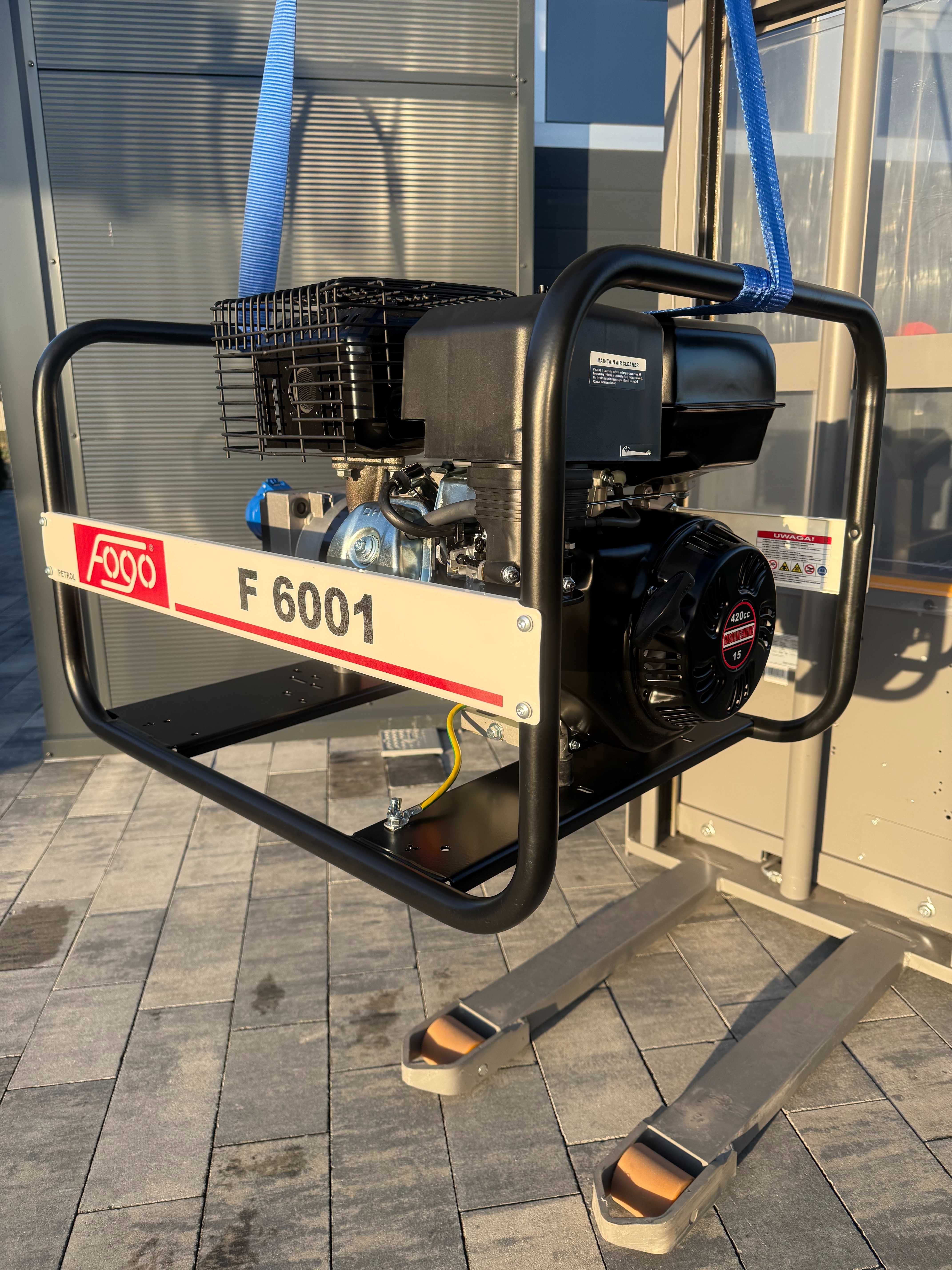 Agregat Prądotwórczy FOGO  F 6001  max moc 6.6 kW  230V   PROMOCJA !