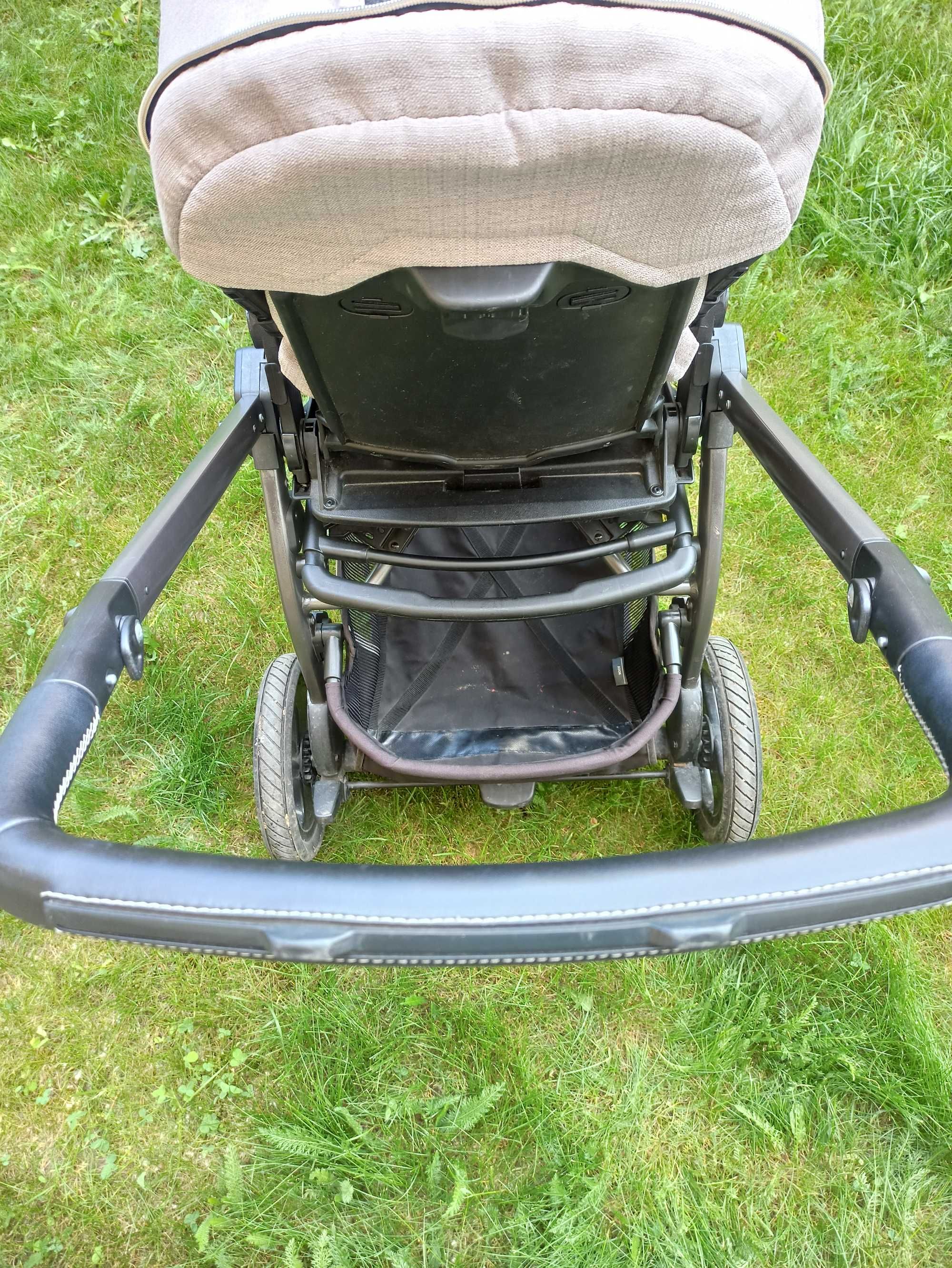 Wózek Peg Perego book s Luxe Ecru 3w1 + baza isofix