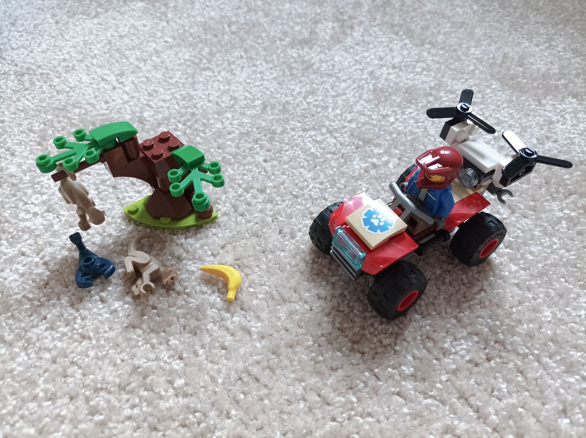 Klocki 60300 LEGO City 5+ Quad ratowników dzikich zwierząt