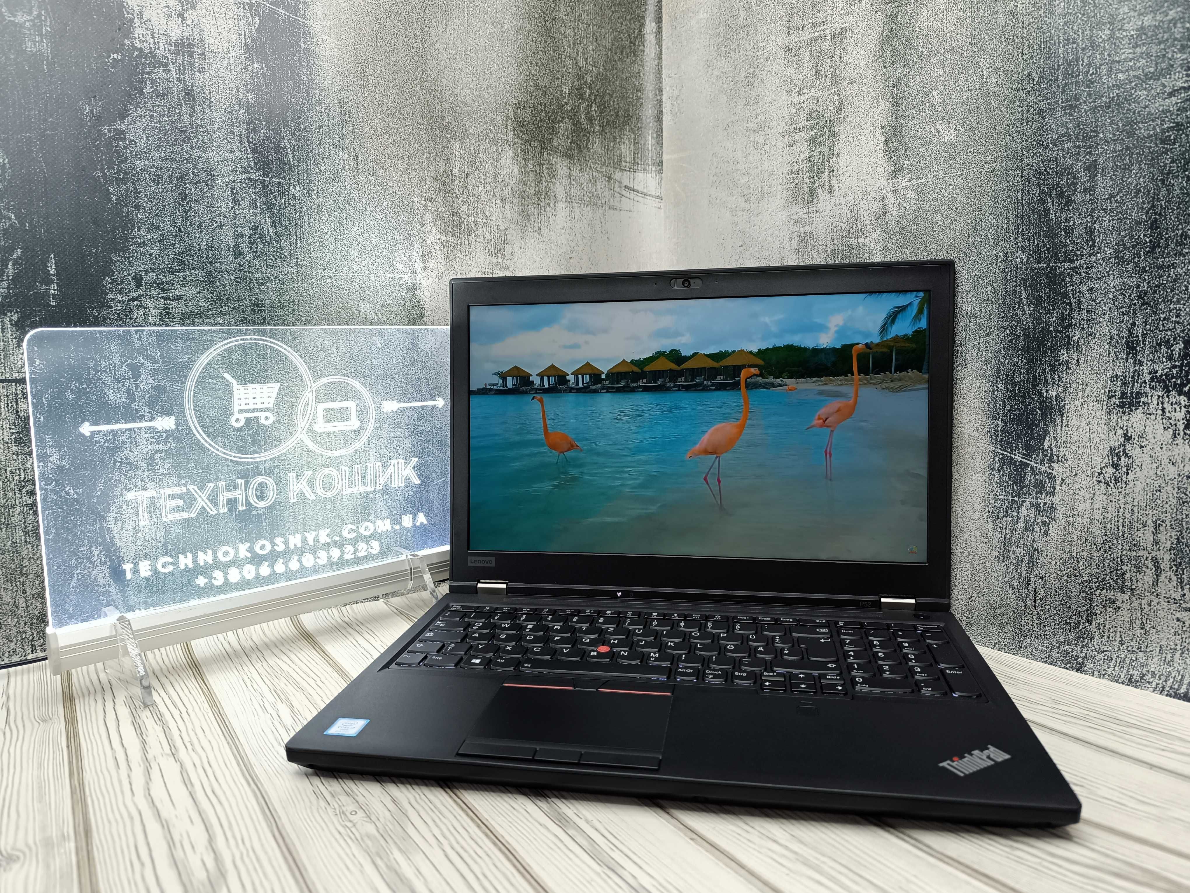 Ноутбук Lenovo ThinkPad P52 FHD\i7-8850H\S512\nVIDIA Quadro P1000 4GB