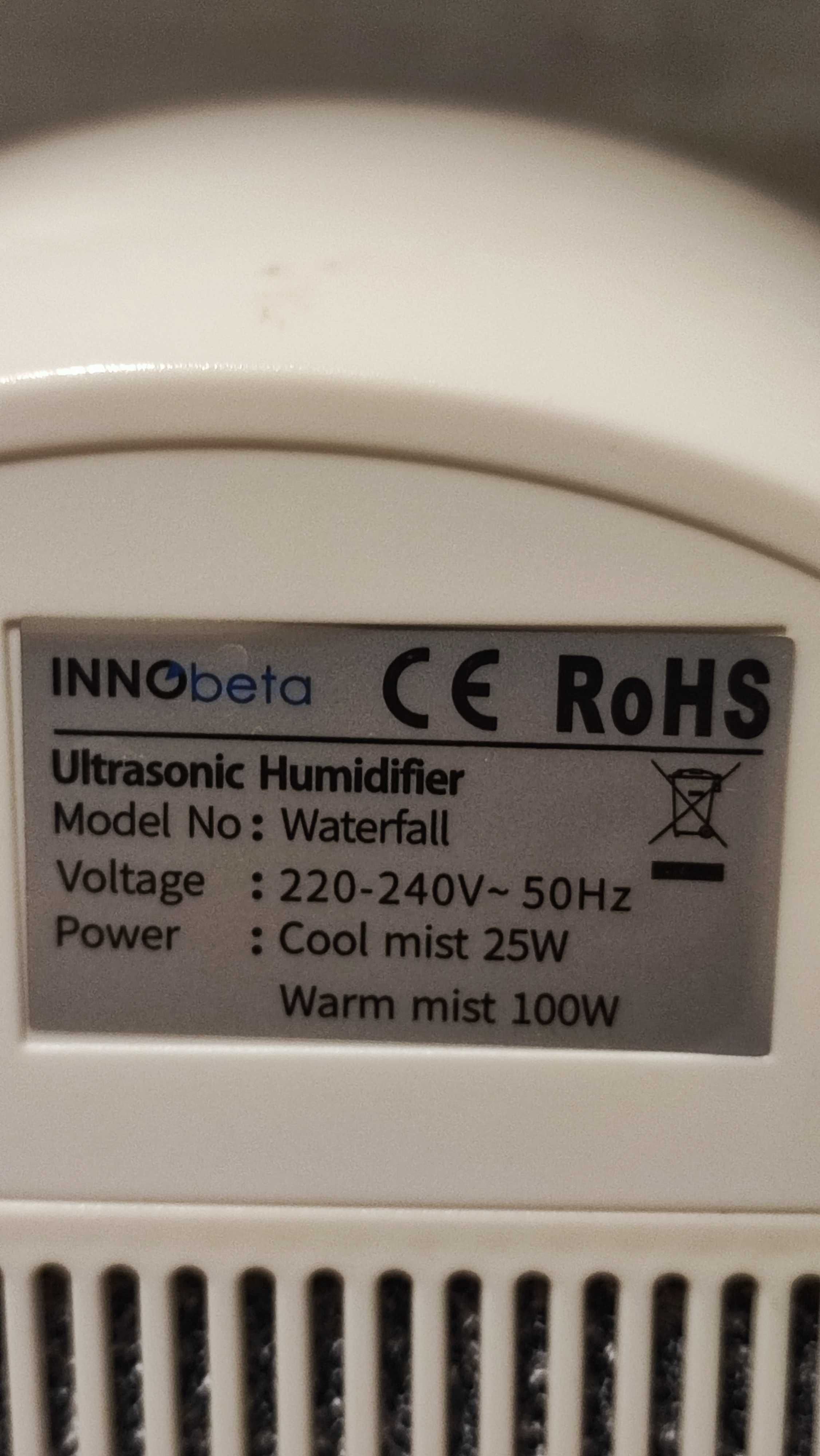InnoBeta Waterfall Nawilżacz ultradźwiękowy 4L