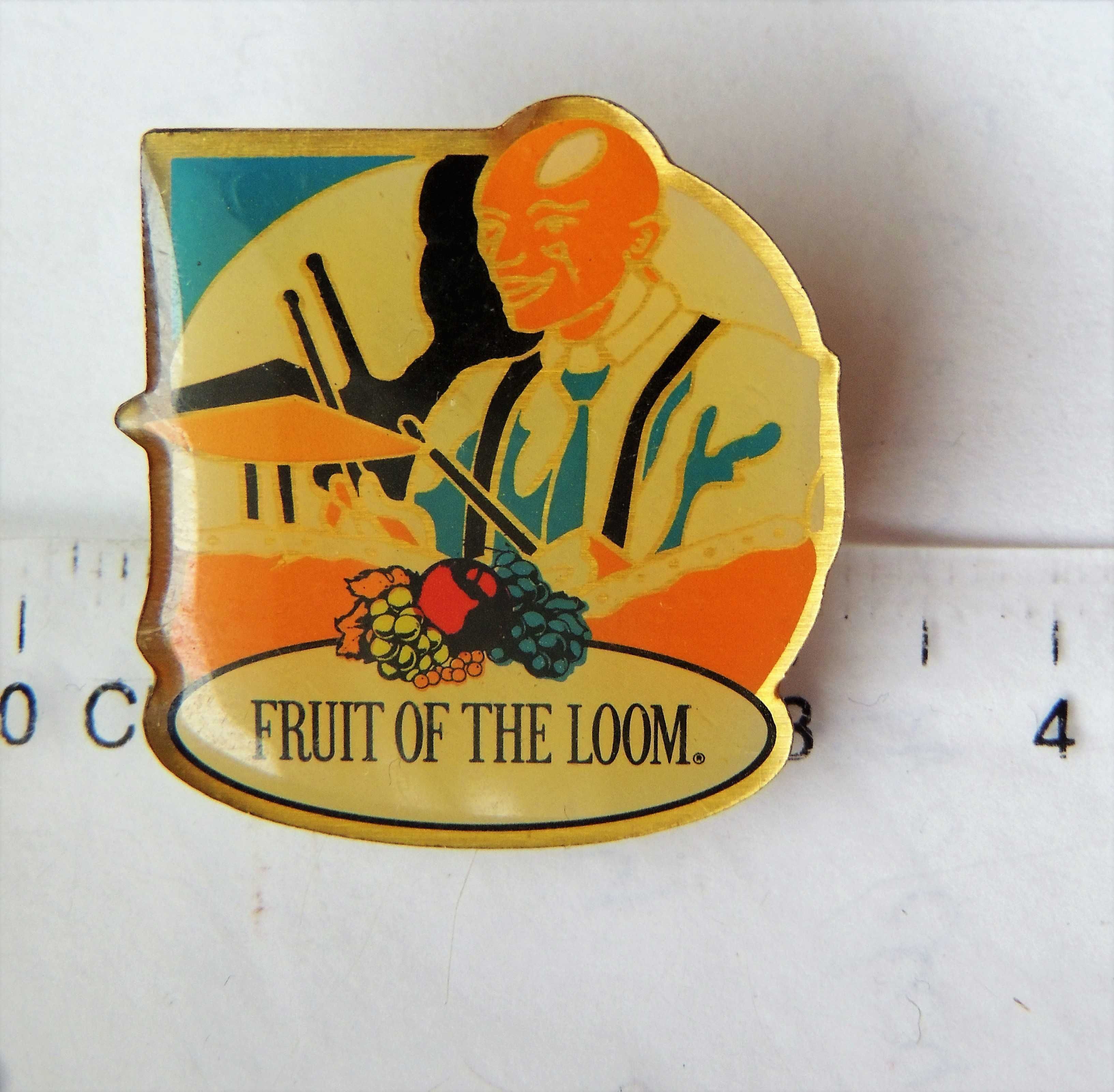 Pin Fruit of the Loom polewa