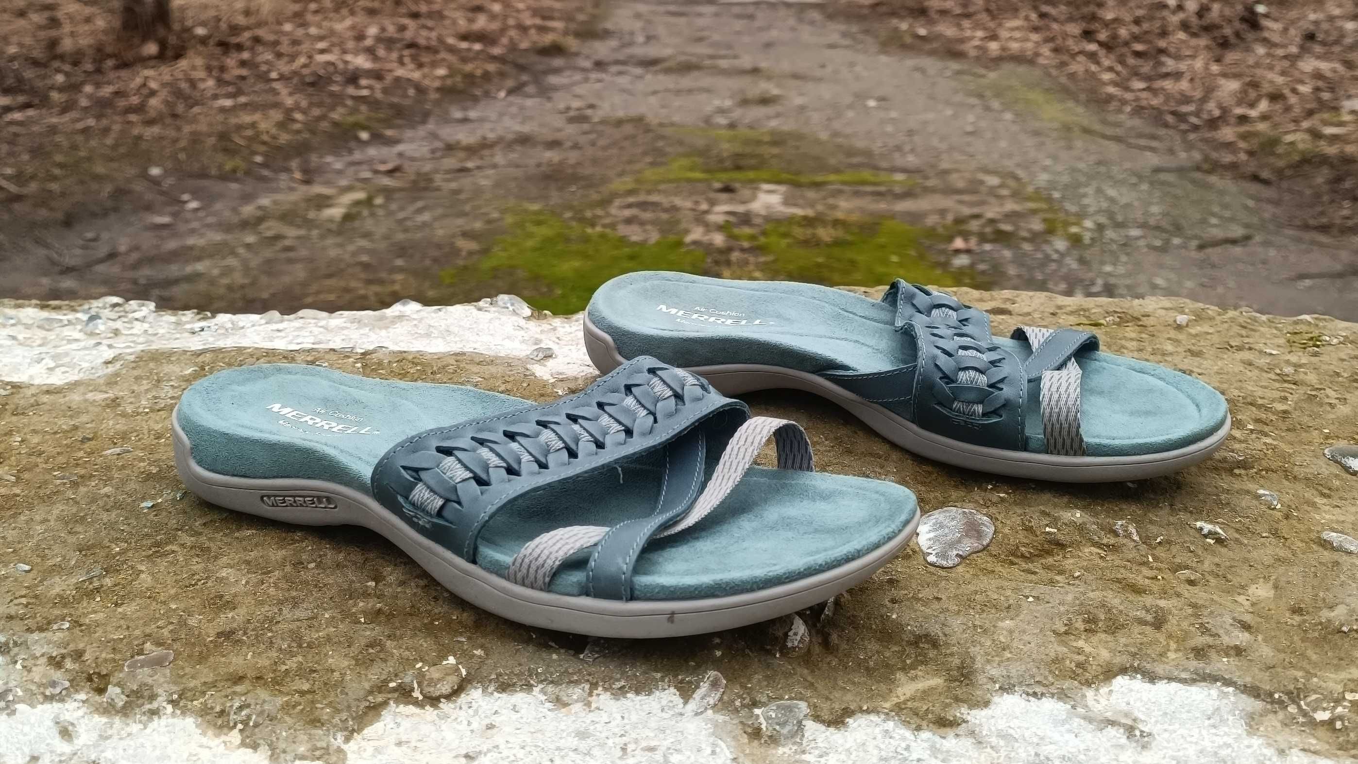 Жіночі шкіряні шльопки, сандалі Merrell Trooper