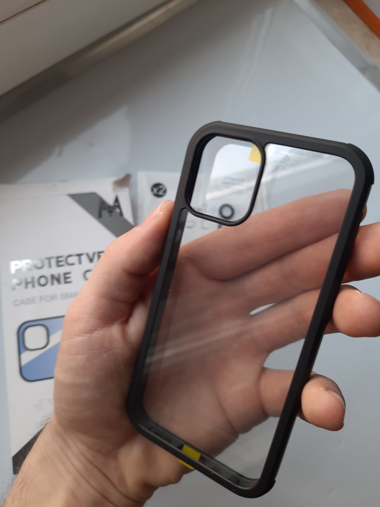 Etui z szkłem na kamere dla Iphone 12 Mini