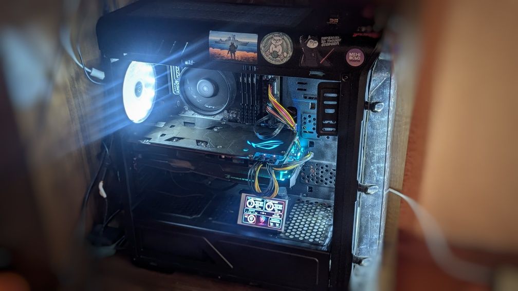Ігровий Мутант R5 5600x і 5700xt (4x8 ddr4 3200Mhz)