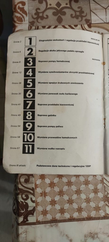 Instrukcja napraw fiat 126p