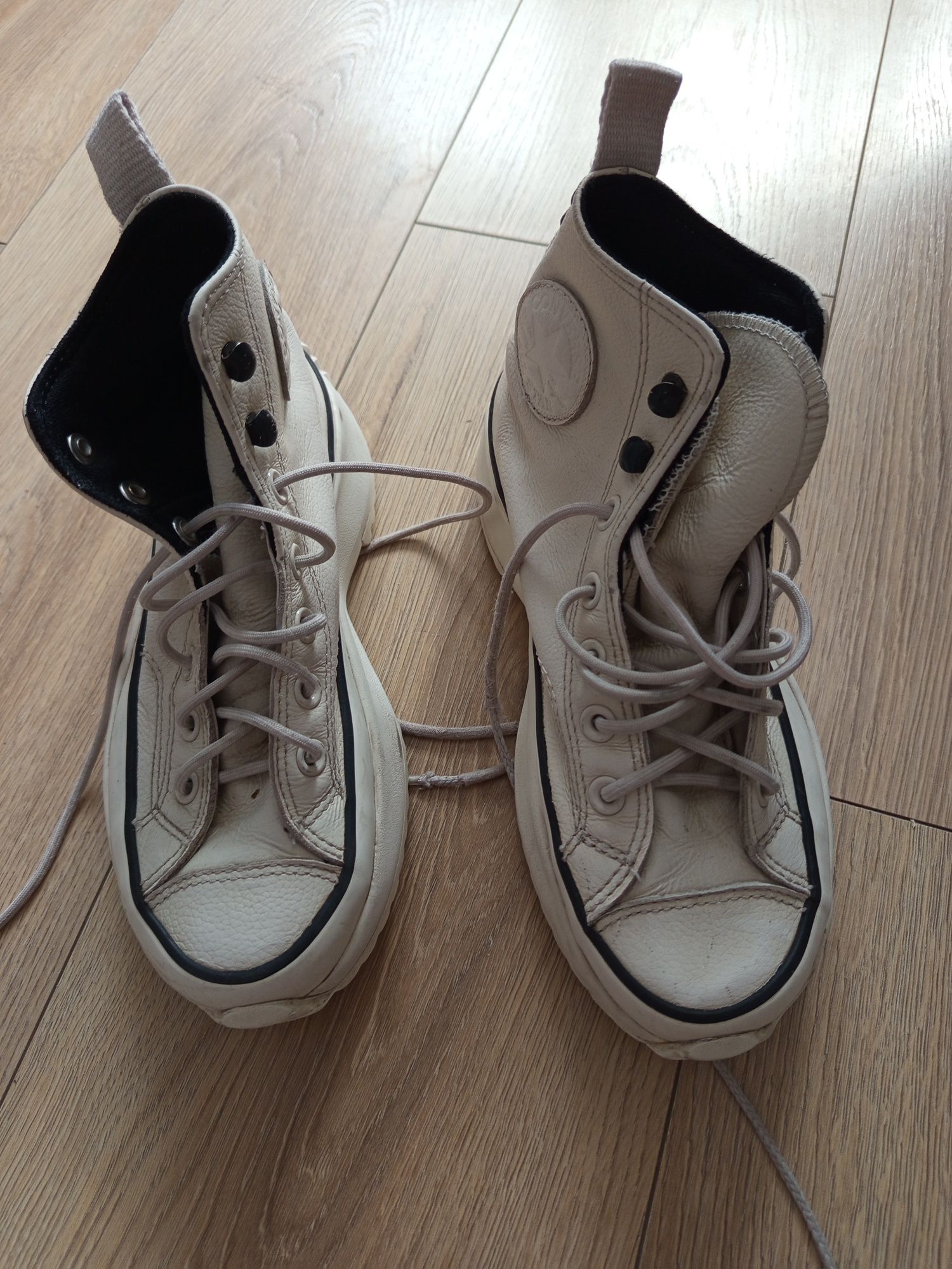 Converse skórzane