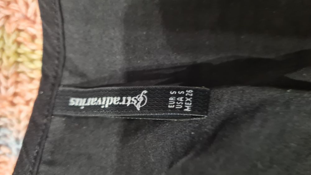 Czarna koszula stradivarius roz. S
