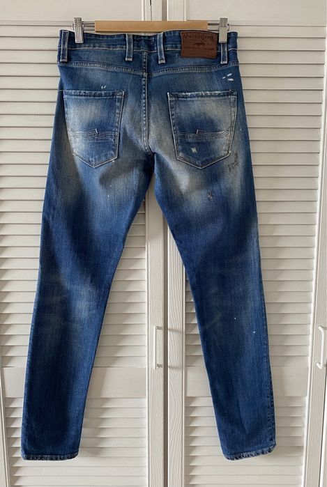 Spodnie jeansowe jeansy Jack & Jones denim vintage slim fit
