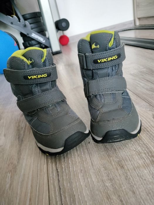 Viking Buty zimowe kozaki śniegowce chłopięce