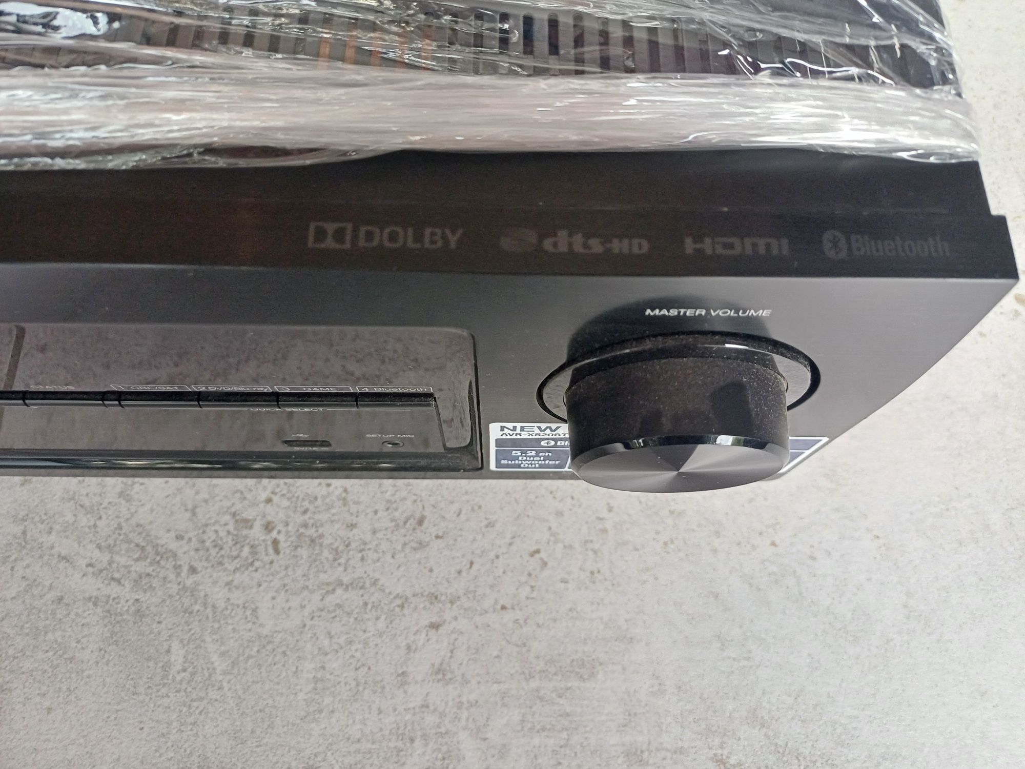 Kino domowe, Amplituner Denon AVR-X520BT + 6 głośników