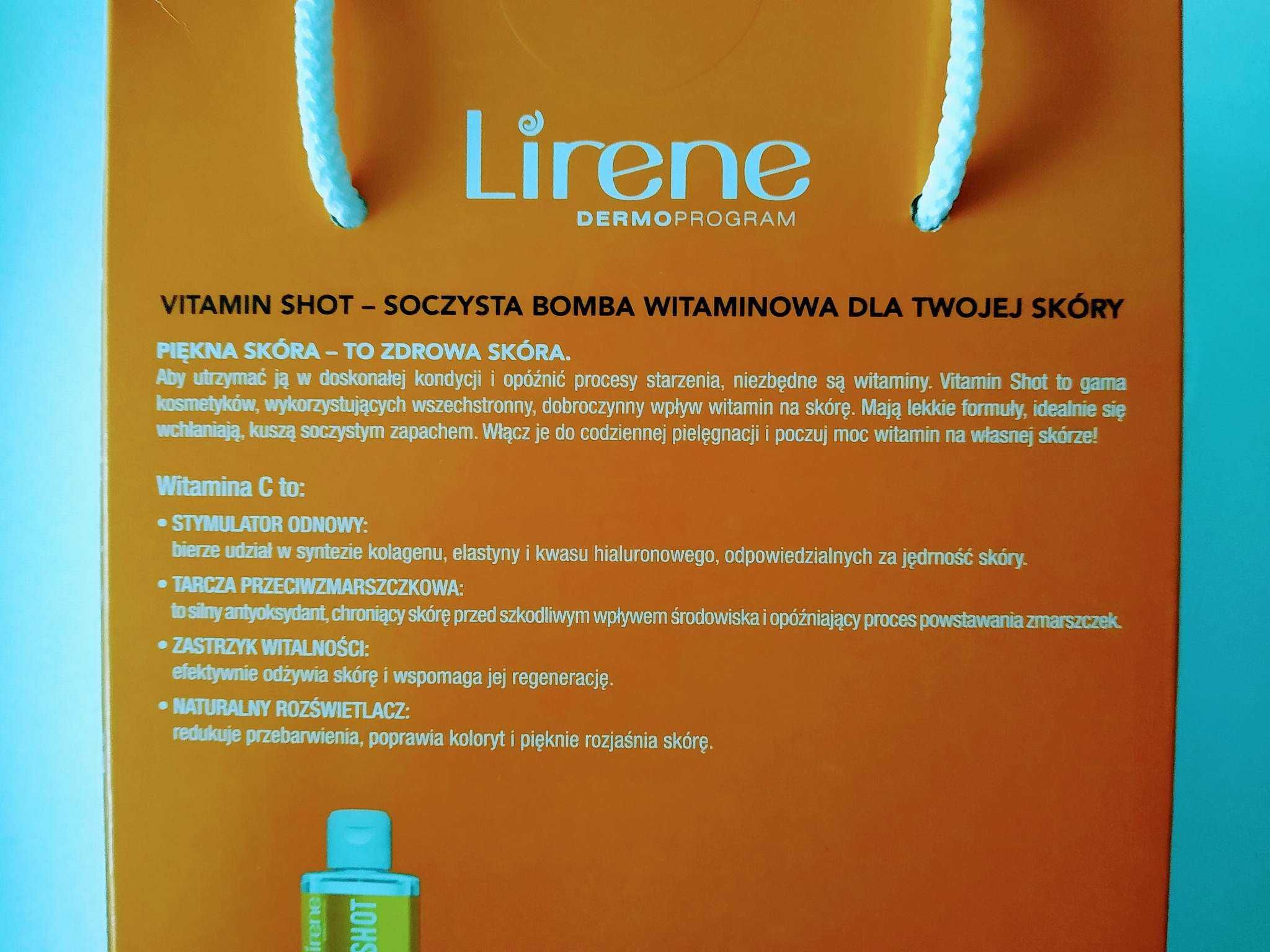 Lirene  Nowy!zestaw kosmetykow na prezent Vitamin shot tonik i krem