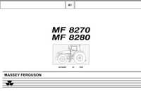 Massey Ferguson 275, 8270, 8280, 8260, 8250, 8240 katalog cz