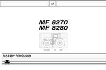 Massey Ferguson 275, 8270, 8280, 8260, 8250, 8240 katalog cz