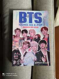 Livro BTS Ícones do K-pop biografia não oficial por Adrian Besley