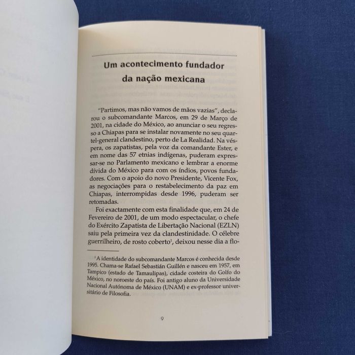 Ignacio Ramonet - Marcos, a dignidade rebelde