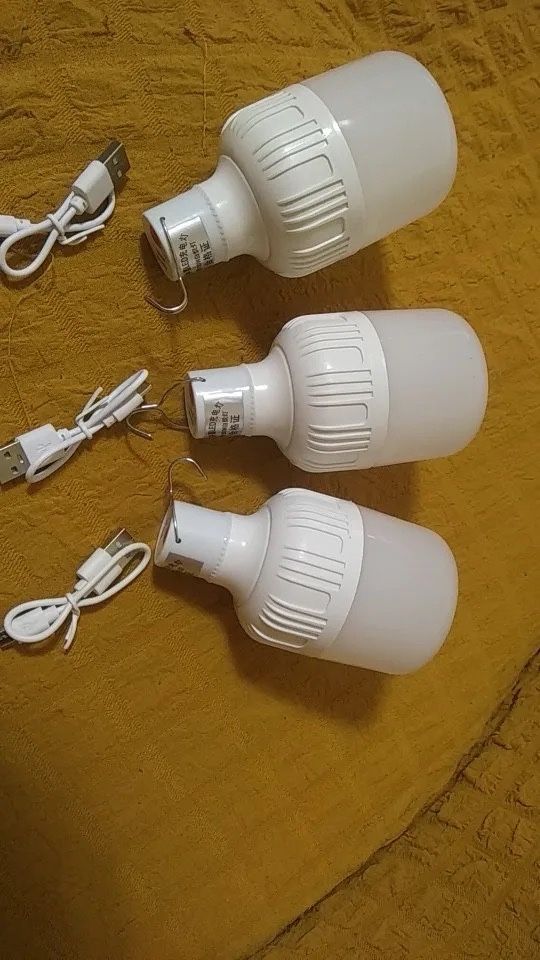 Лампа led usb фонарь светильник с аккумулятором 80w