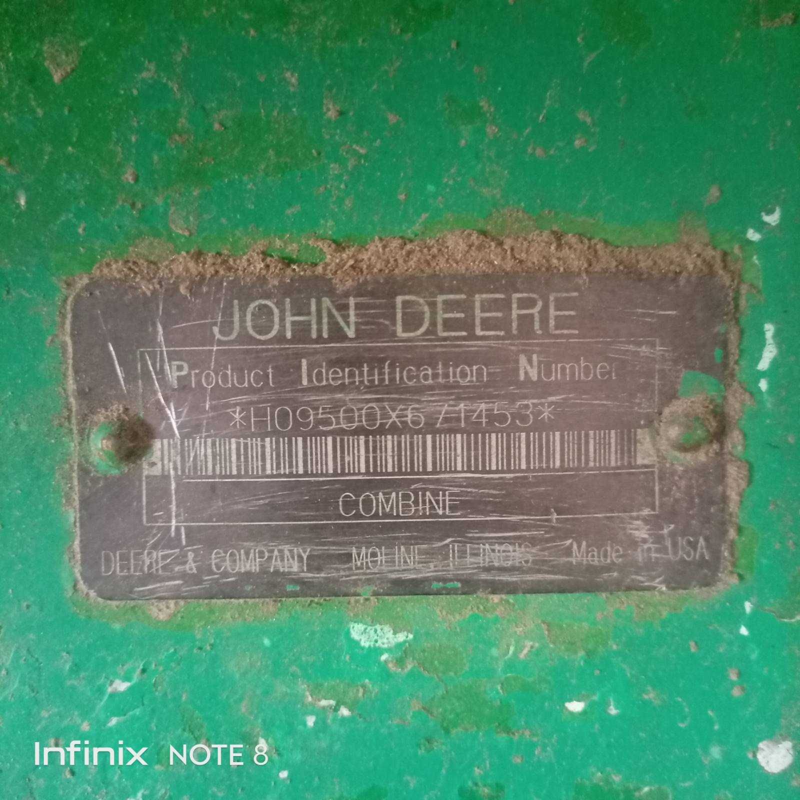 Зернозбиральний комбайн John Deere-9500 з зерновой жаткою+ візок