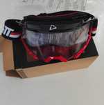 Nowe!!! Gogle motocross Leatt Velocity 4.5 Red Light Grey Czerwone
