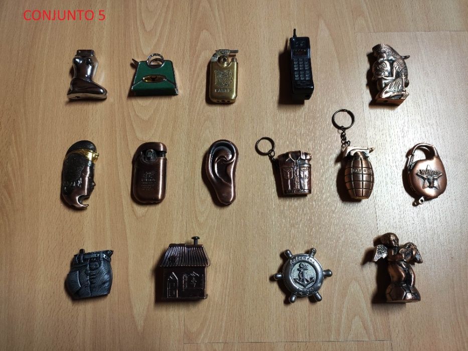 Isqueiros Metal Figuras