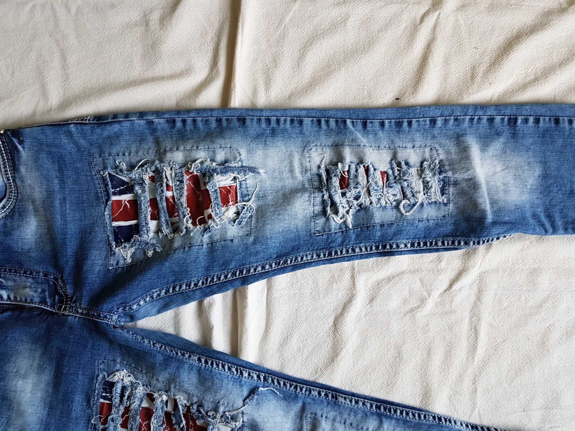 Dsquared2 spodnie jeans 37 Orginal / Elastyczne