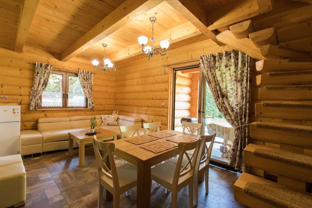 Domek na wynajem z sauna i balią ZADZWON! Quady