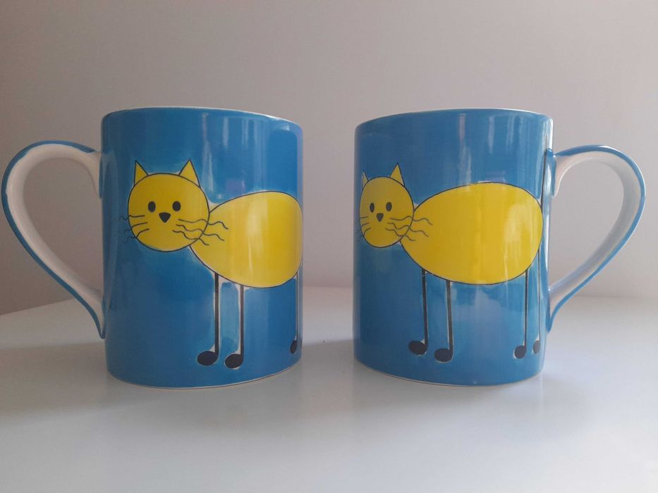 Mega canecas de chá da loja Gato preto