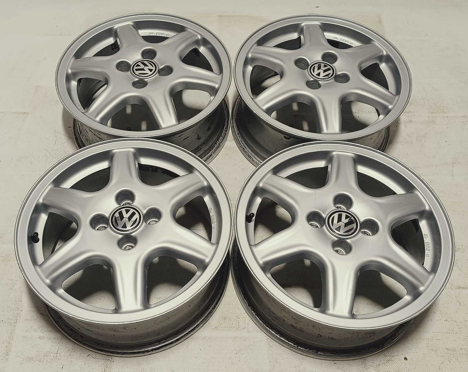 Alufelgi 15" BBS Volkswagen VW 4x100 6J ET45 Polo Golf Felgi