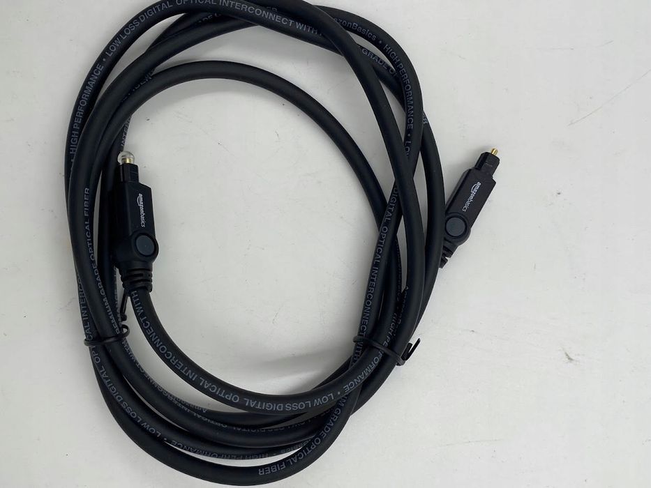 outlet amazonbasics 7gsw 1.8m toslink toslink czarny kabel audio opis