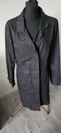 Czarny płaszcz trencz Orsay r M